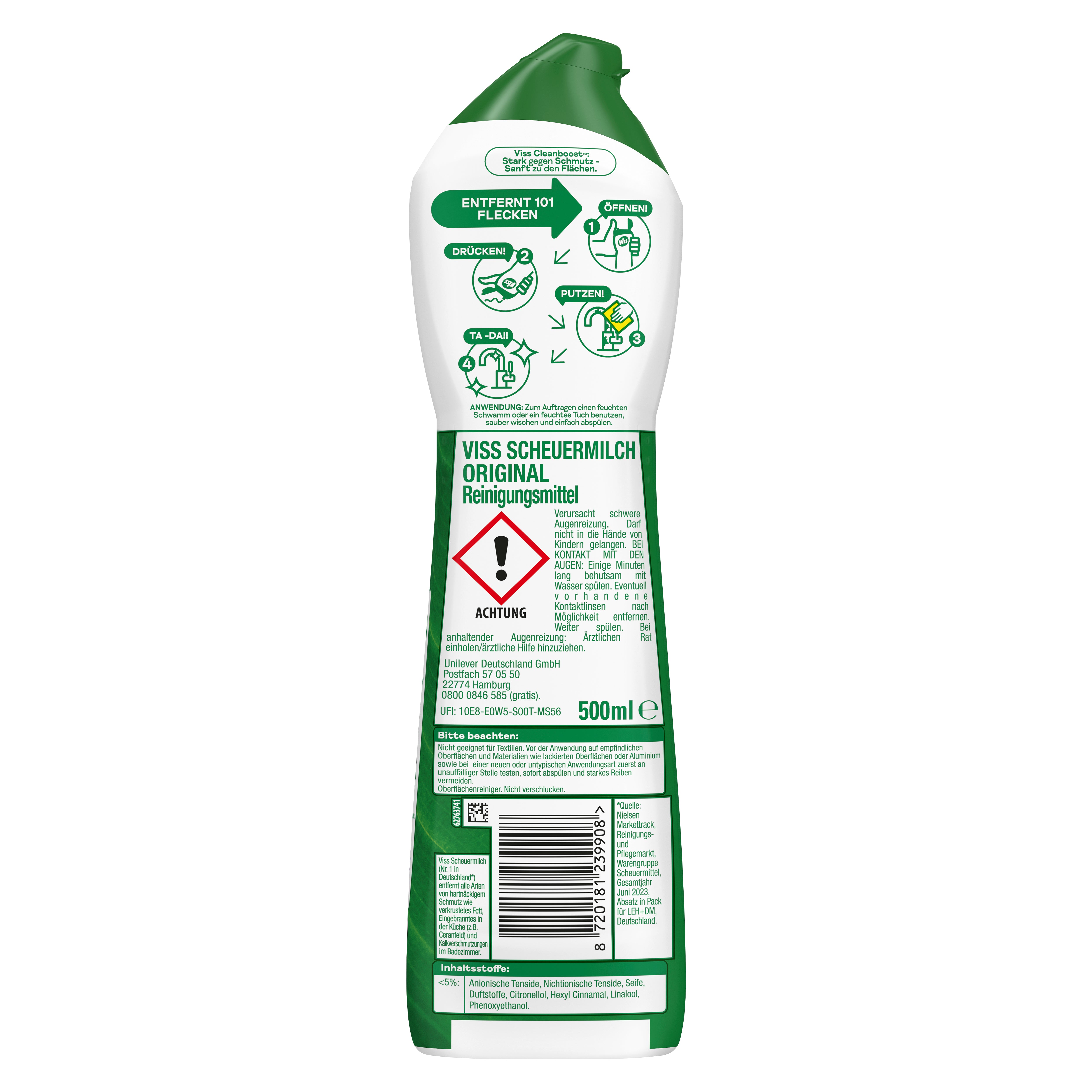 Viss Scheuermilch Original 500 ml