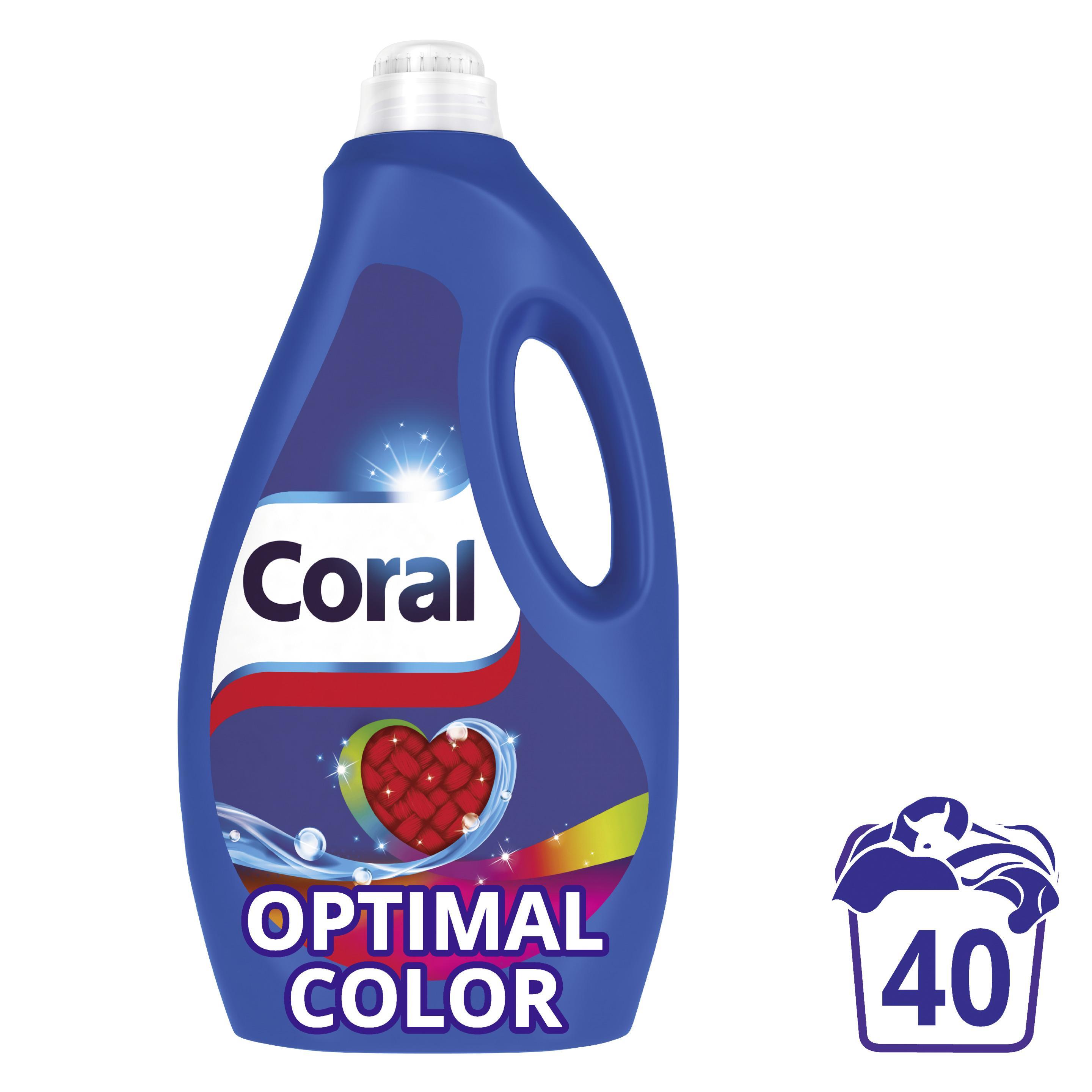 Coral Flüssigwaschmittel Optimal Color 40WL 2,0L
