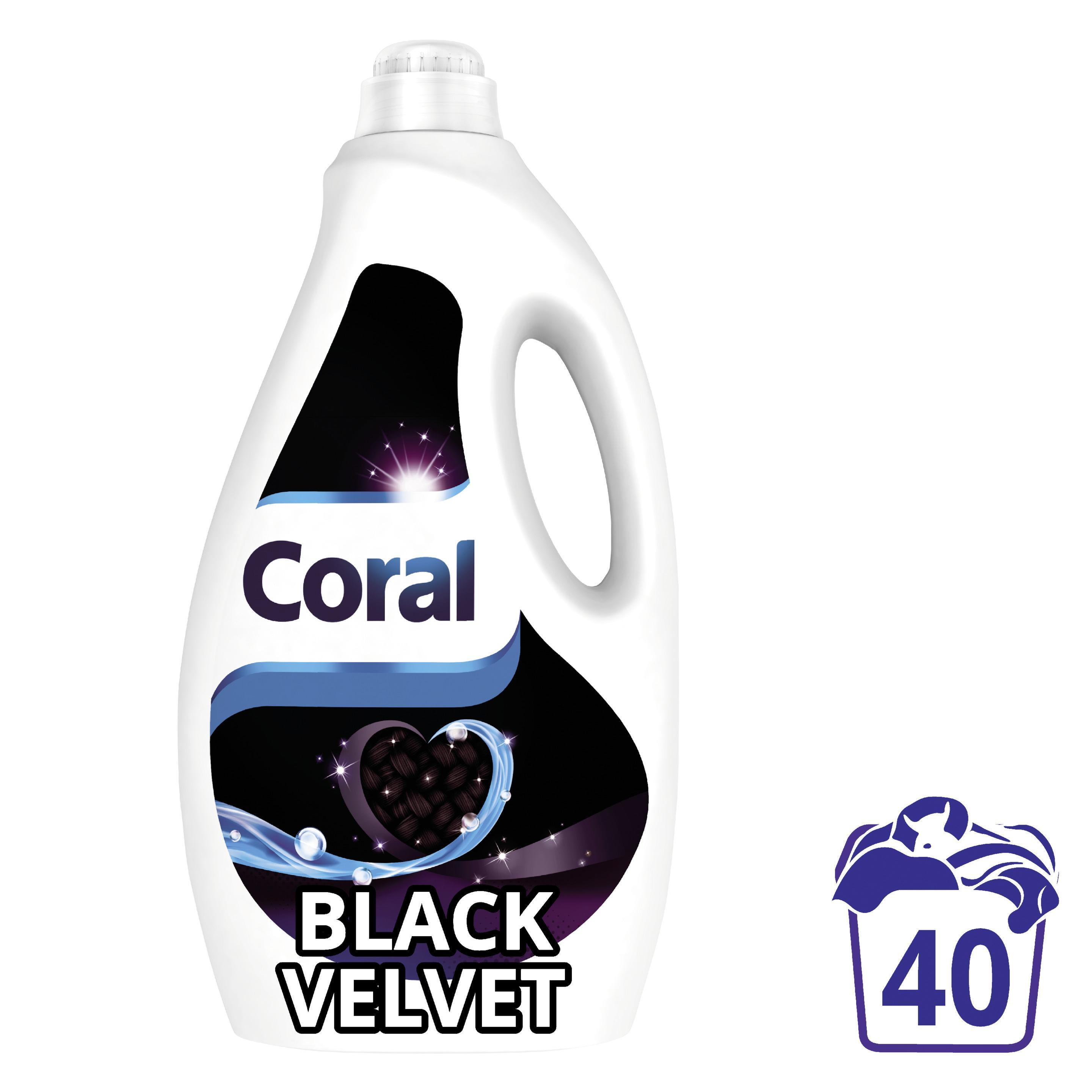 Coral Flüssigwaschmittel Black Velvet 40WL 2,0L