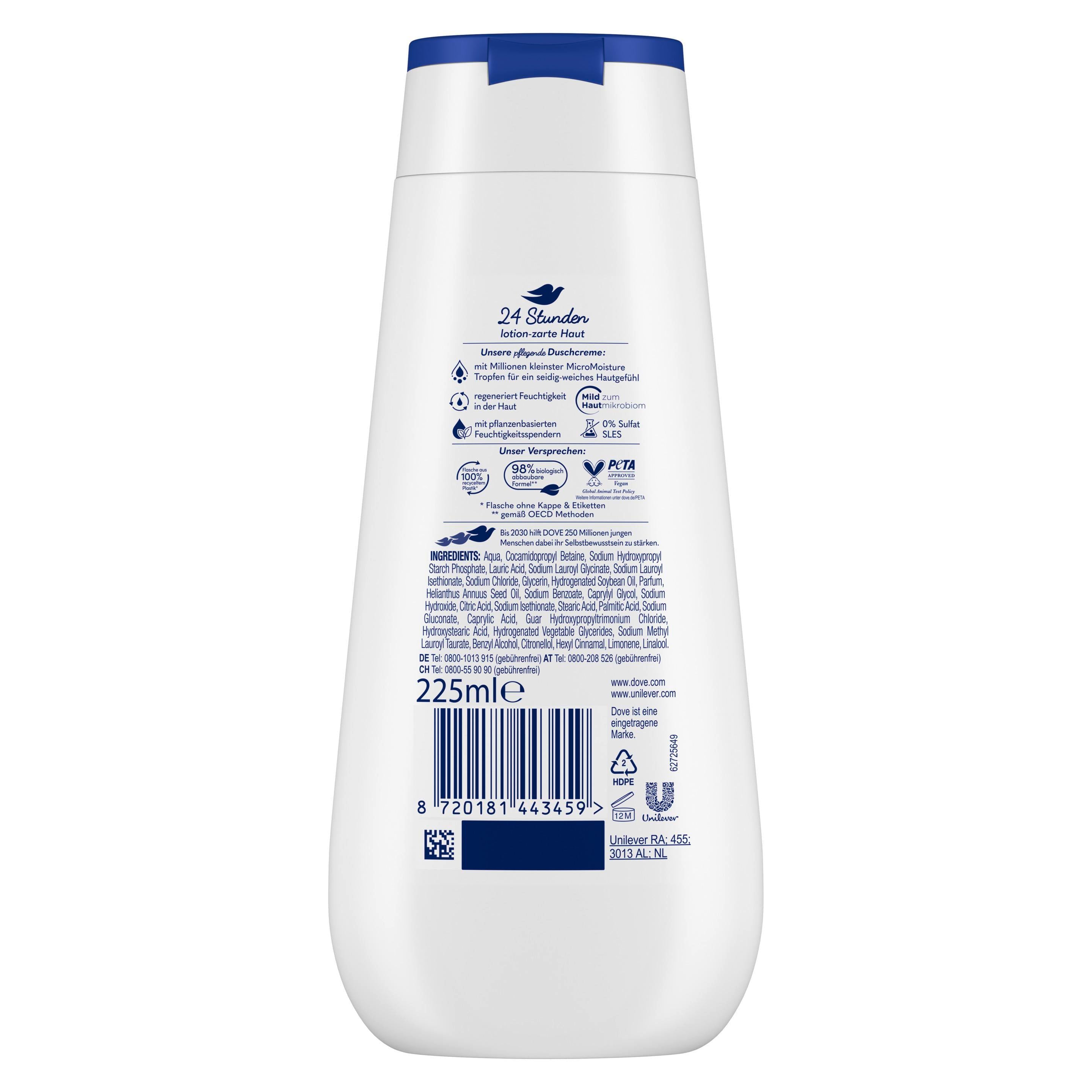 Dove Advanced Care Pflegedusche Reichhaltige Pflege 225 ml