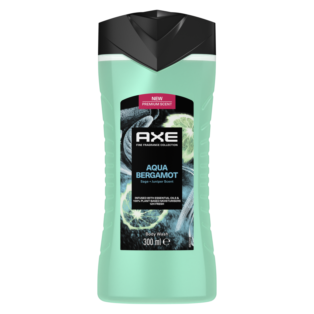 Fine Fragrance Collection Duschgel Aqua Bergamot Bodywash für 12 Stunden langanhaltende Frische mit 2x mehr Frische-Booster 300 ml