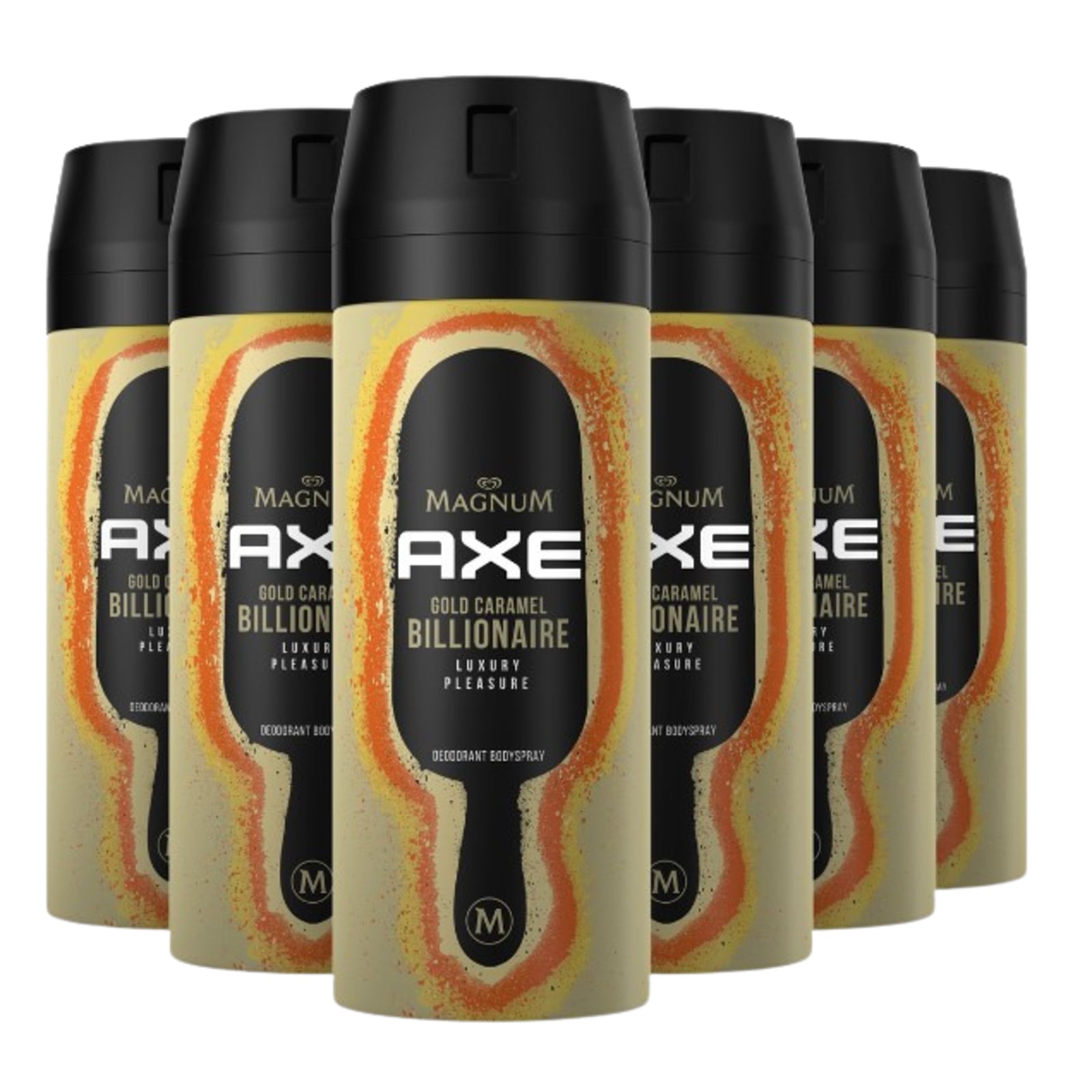 Axe Bodyspray Gold Caramel Billionaire Limited Edition 150 ml