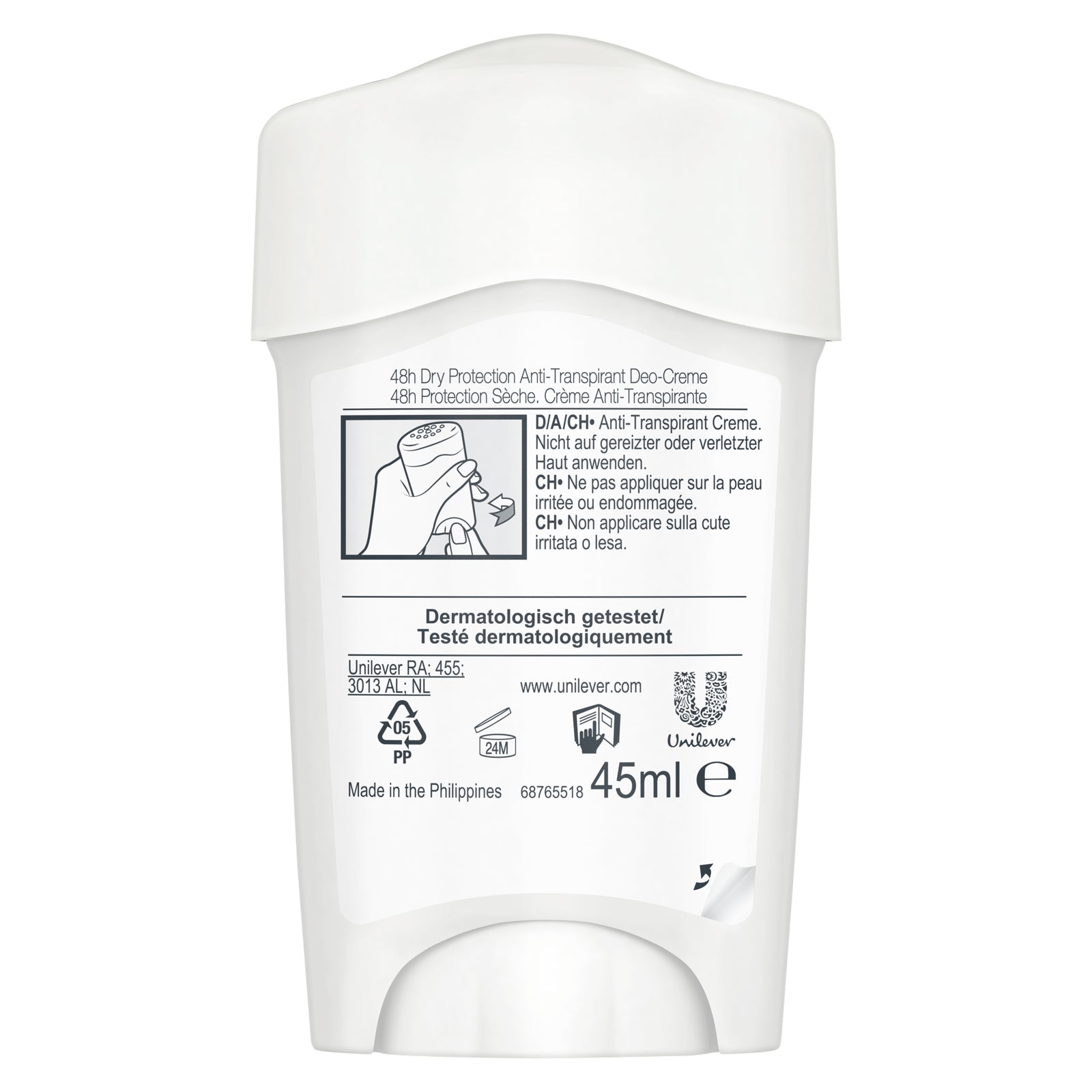 Deo Creme-Stick Women Maximum Protection Clean Scent 45ml