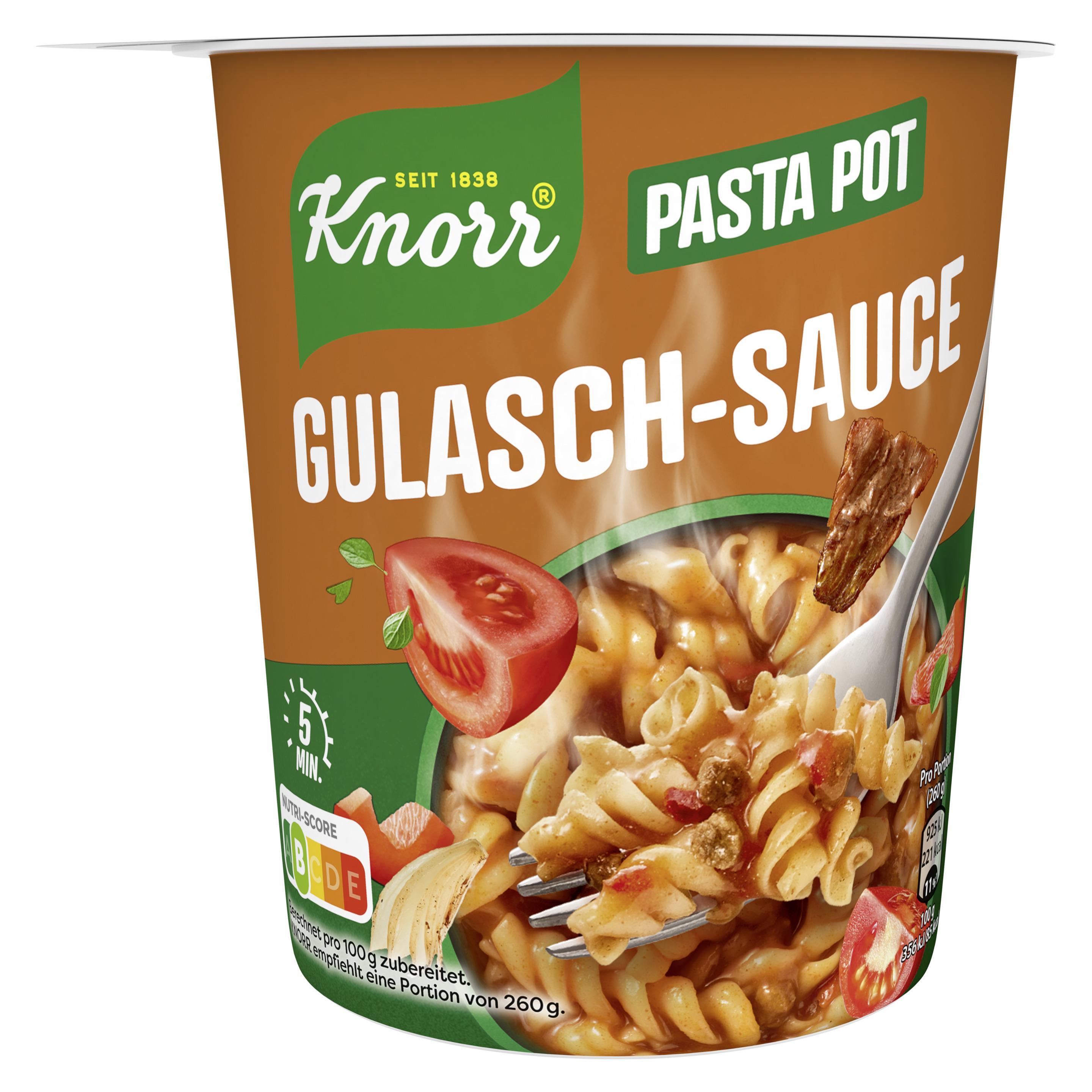 Knorr Pack Snack Pot Gulasch-Sauce 1 Portion