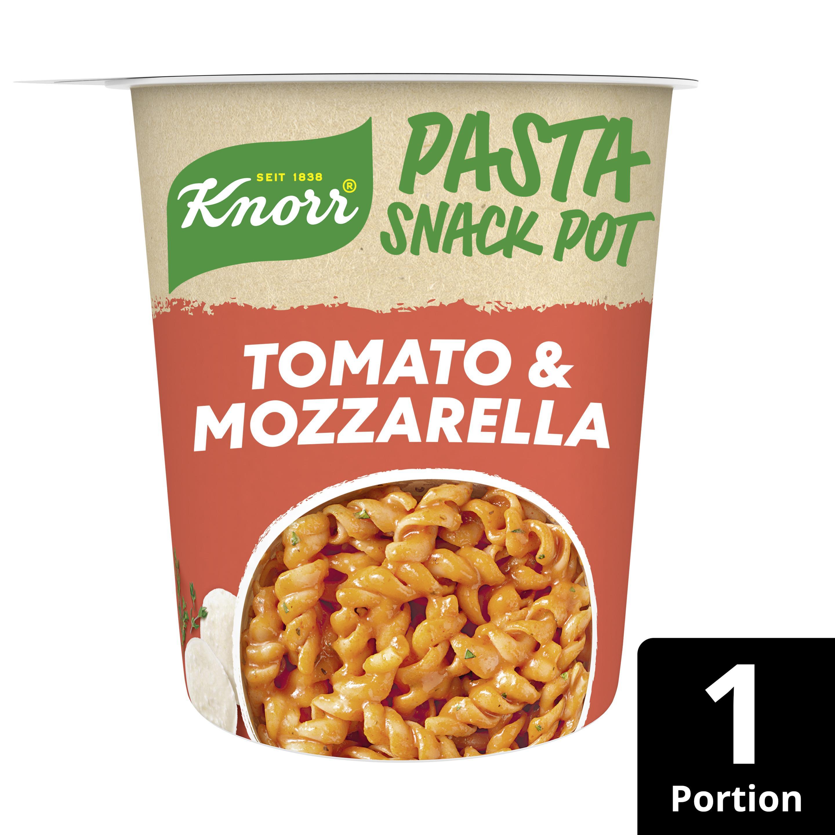 Knorr Pasta Snack Tomaten-Mozzarella-Sauce 72g Becher