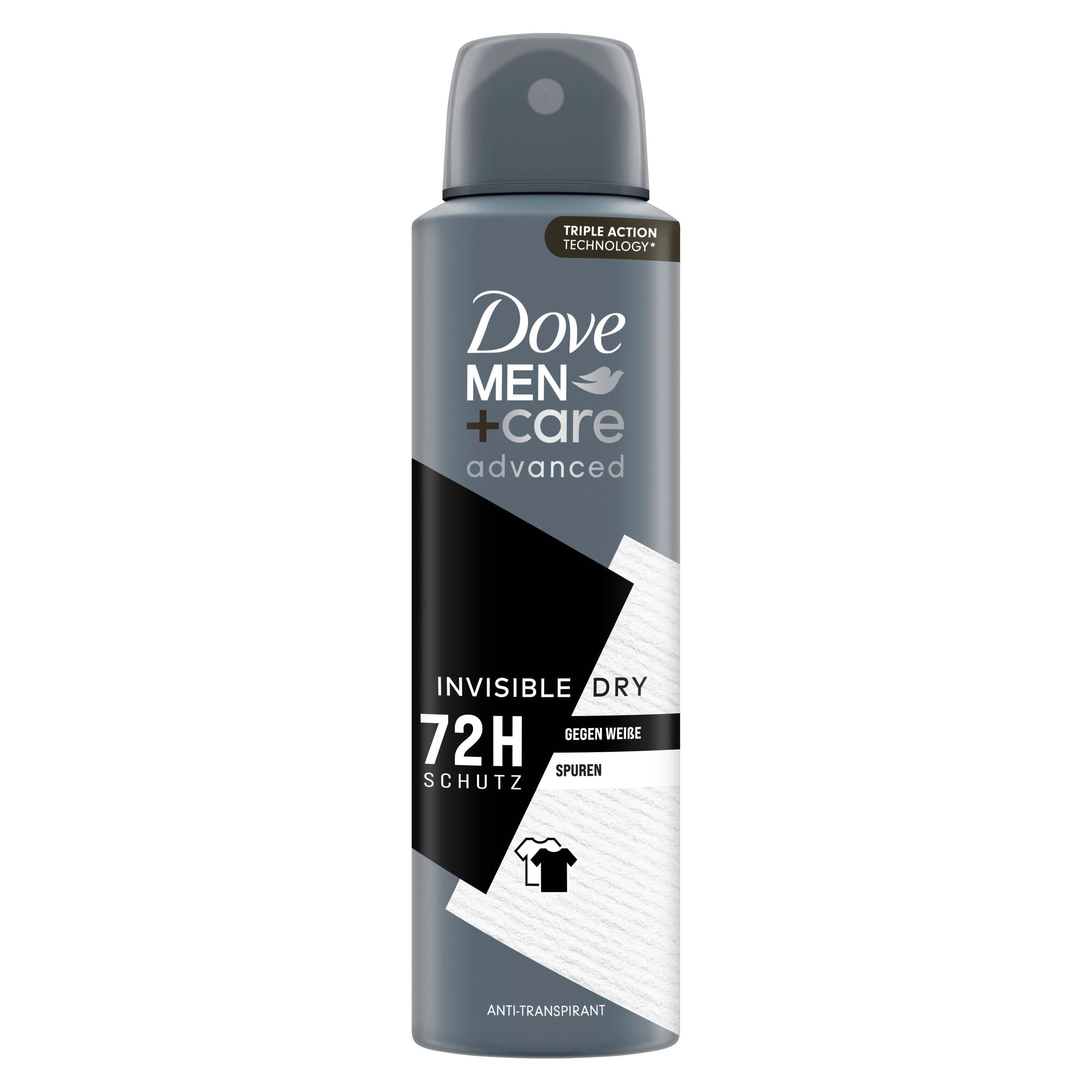 Dove Men+Care Deo-Spray Antitranspirant Advanced Invisible Dry 150 ml