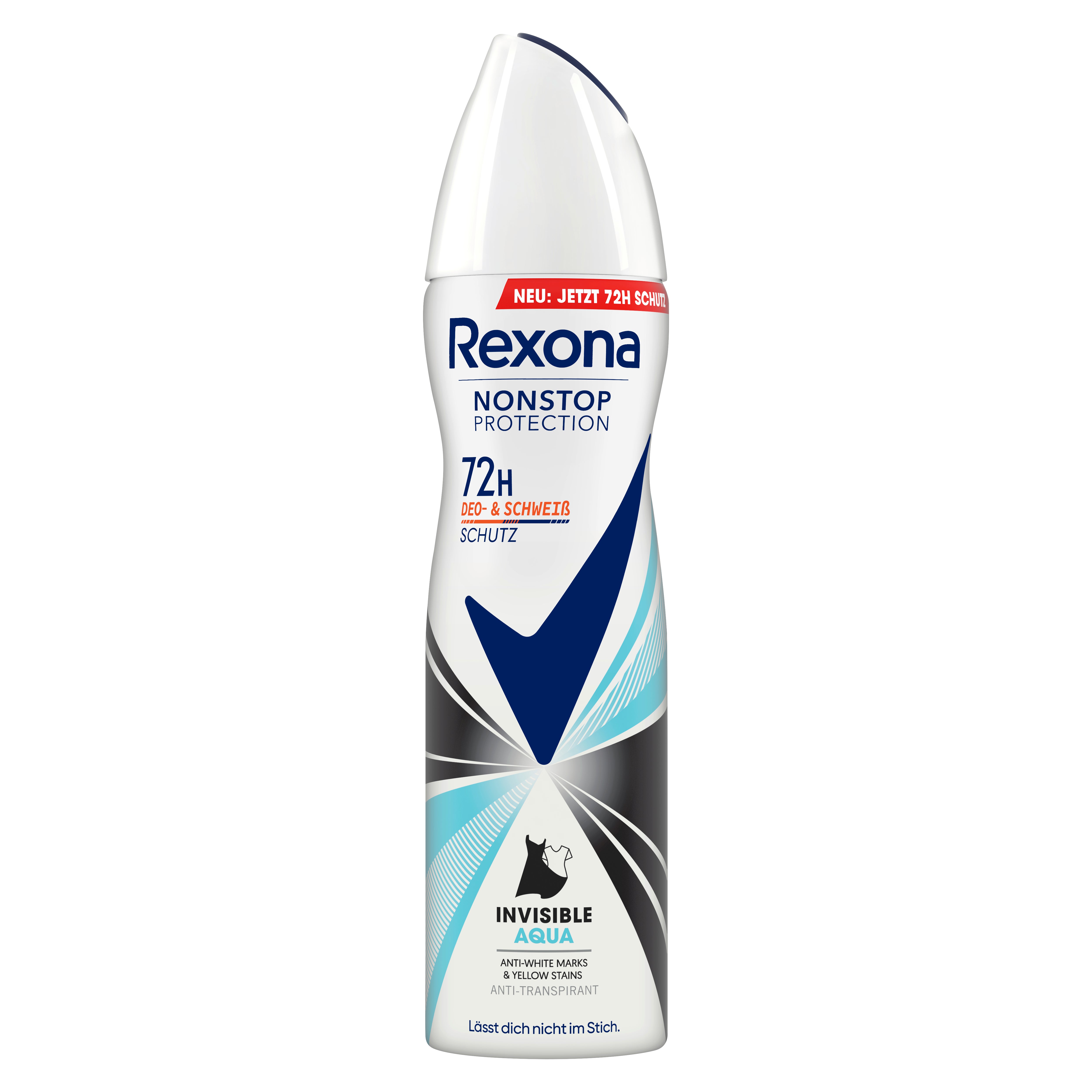 Rexona Nonstop Protection Deospray Invisible Aqua Anti Transpirant mit 72 Stunden Schutz vor Schweiß und Körpergeruch 150 ml