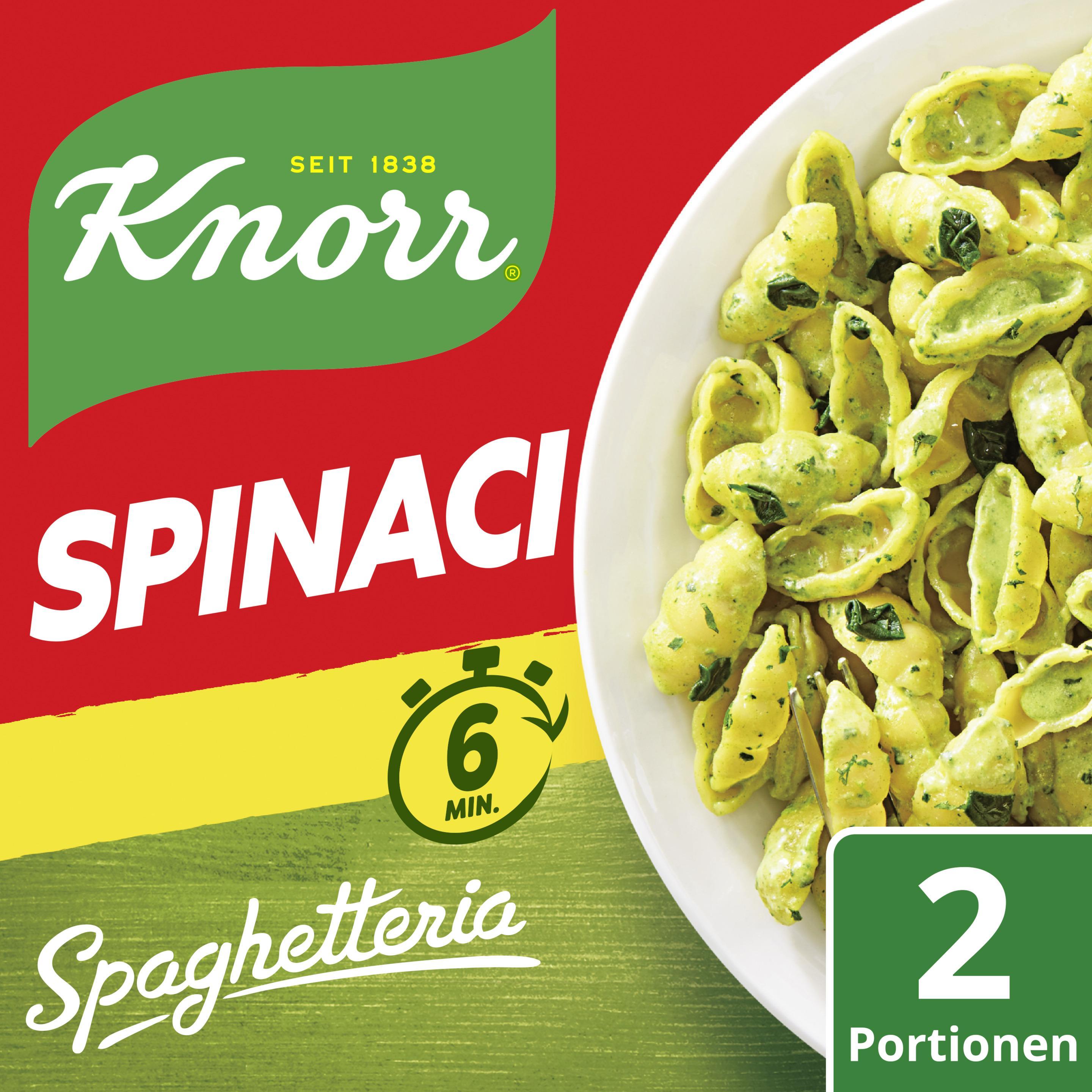 Knorr Spaghetteria Spinaci 160 g