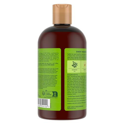 SheaMoisture Moringa & Avocado Power Greens - sulfatfreies Shampoo, Conditioner & Haarmaske, 3-teiliges Set
