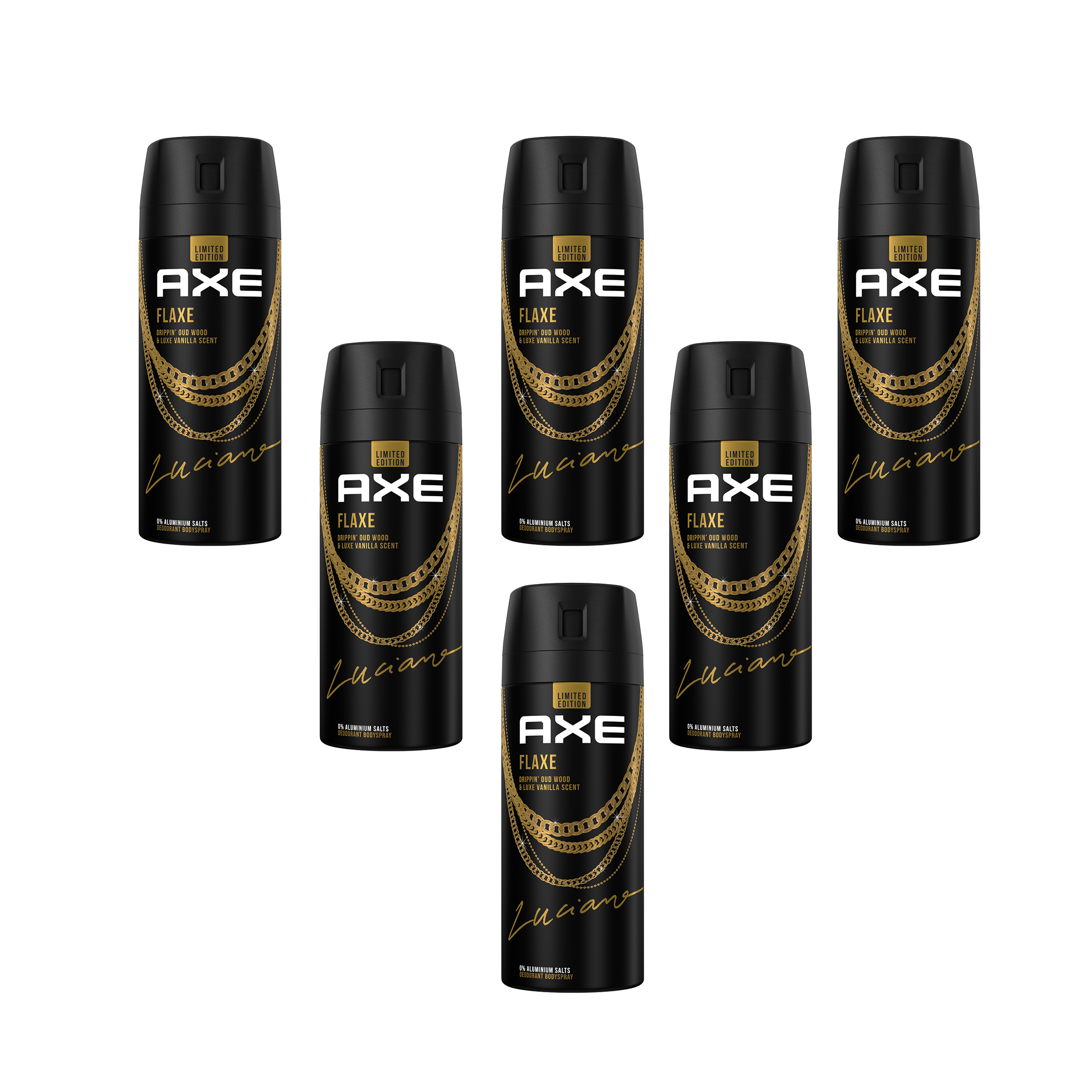 Axe Bodyspray Flaxe Limited Edition Deo ohne Aluminium für 48 Stunden effektiven Schutz vor Körpergeruch 150 ml