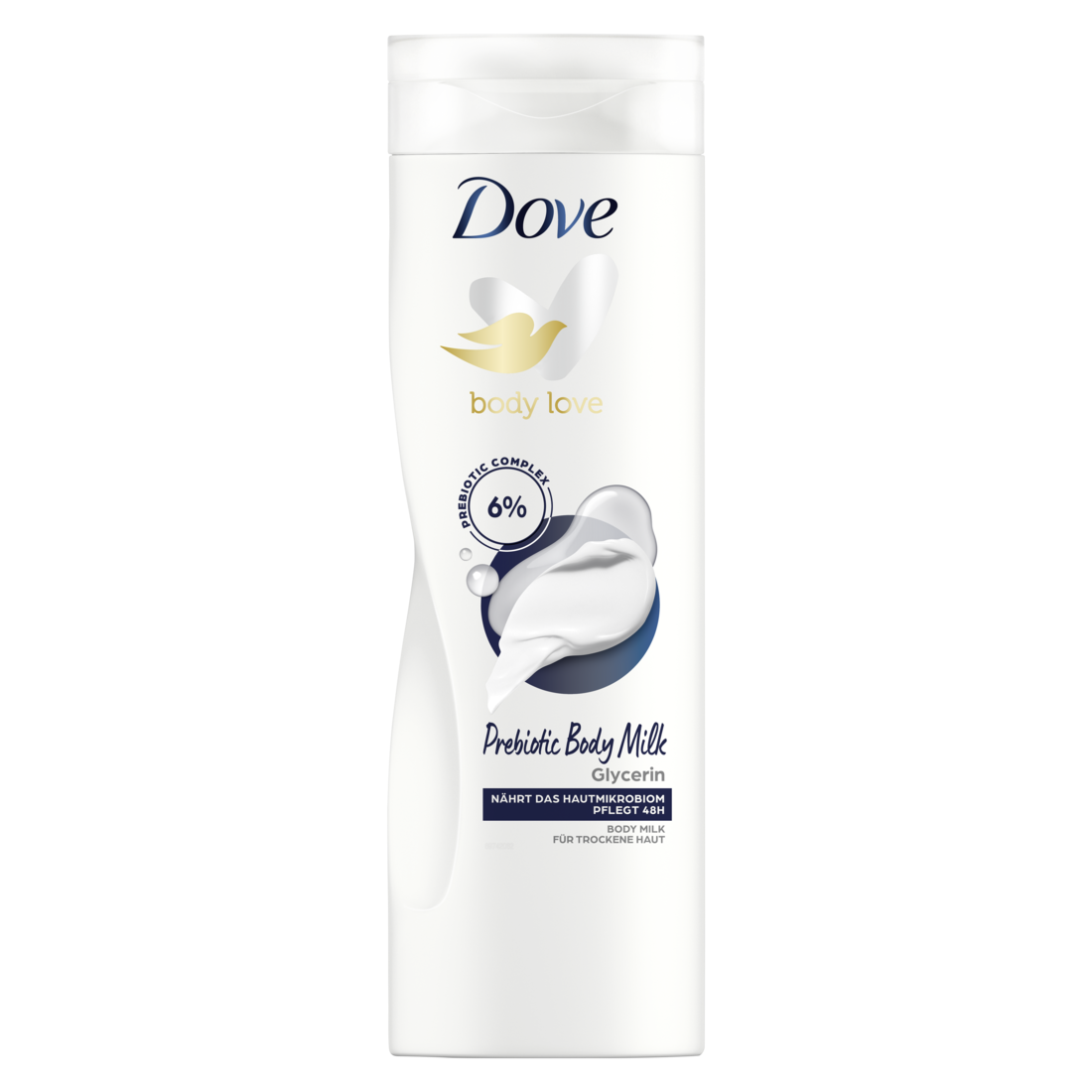 Dove Prebiotic Body Milk mit Glycerin 400 ml