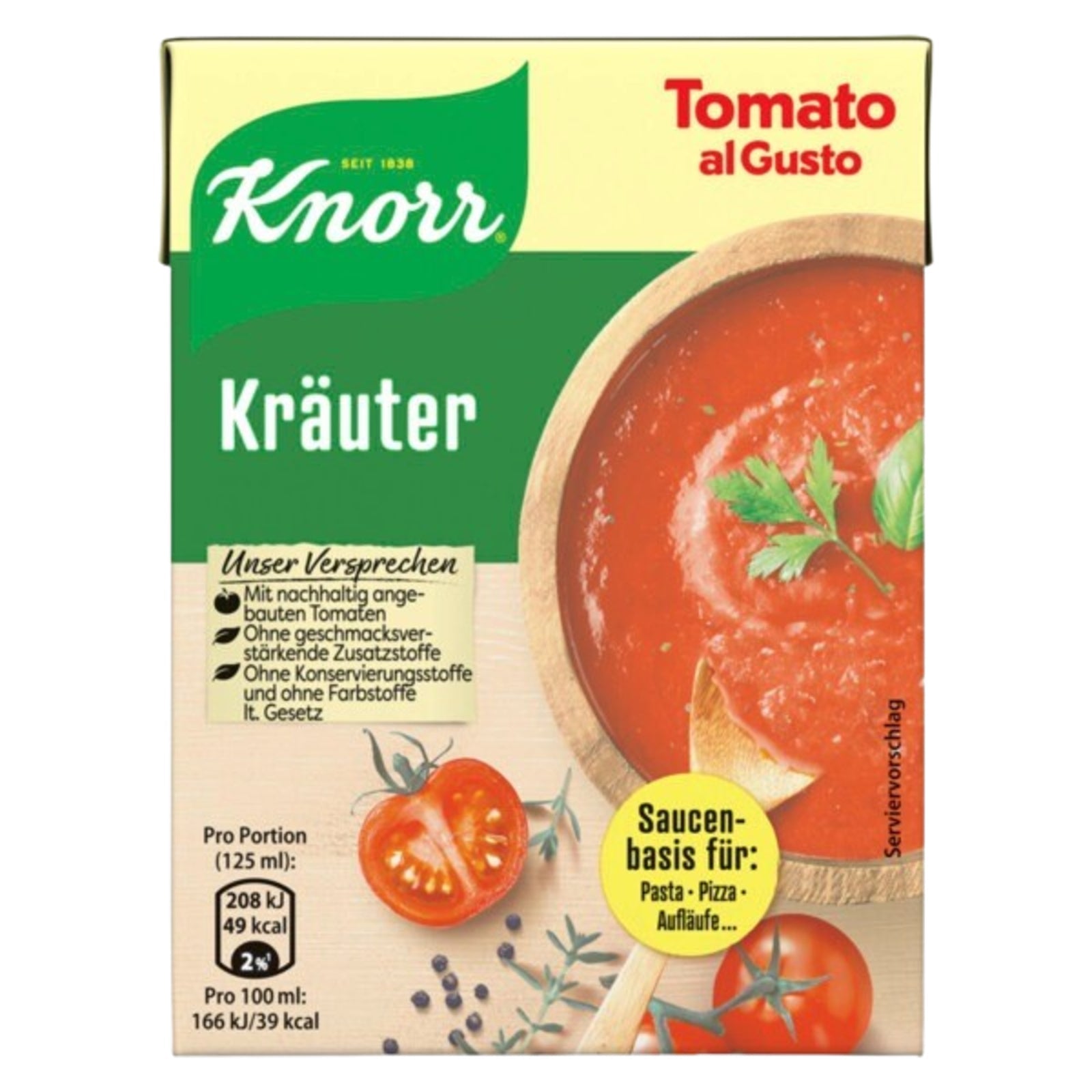 Tomato al Gusto Kräuter