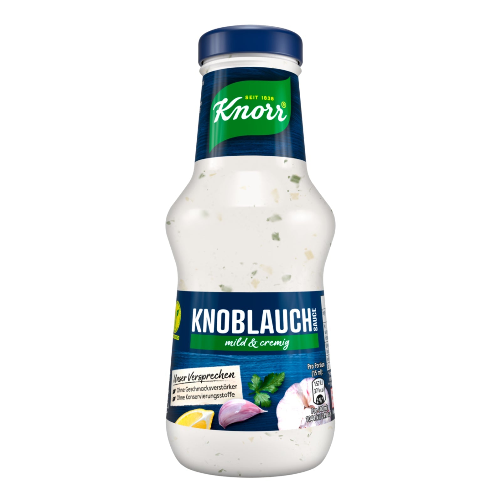 Knorr Knoblach Sauce cremige Grillsauce mit mildem Geschmack 250 ml
