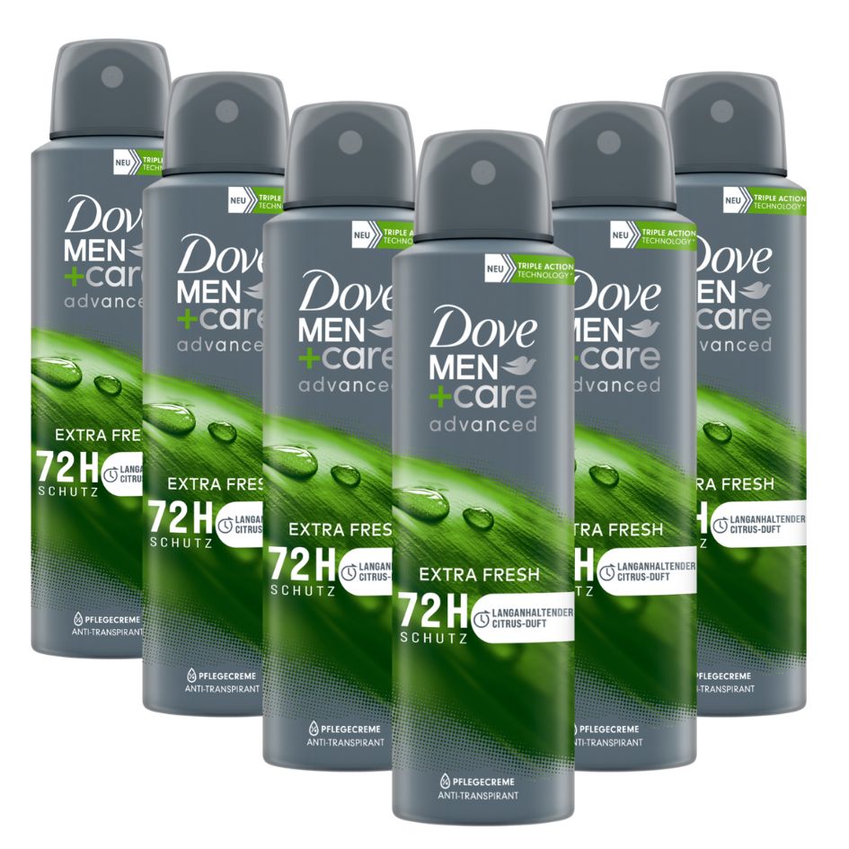 Advanced Anti-Transpirant Extra Fresh schützt 72 Stunden vor Körpergeruch und Schweiß 150 ml