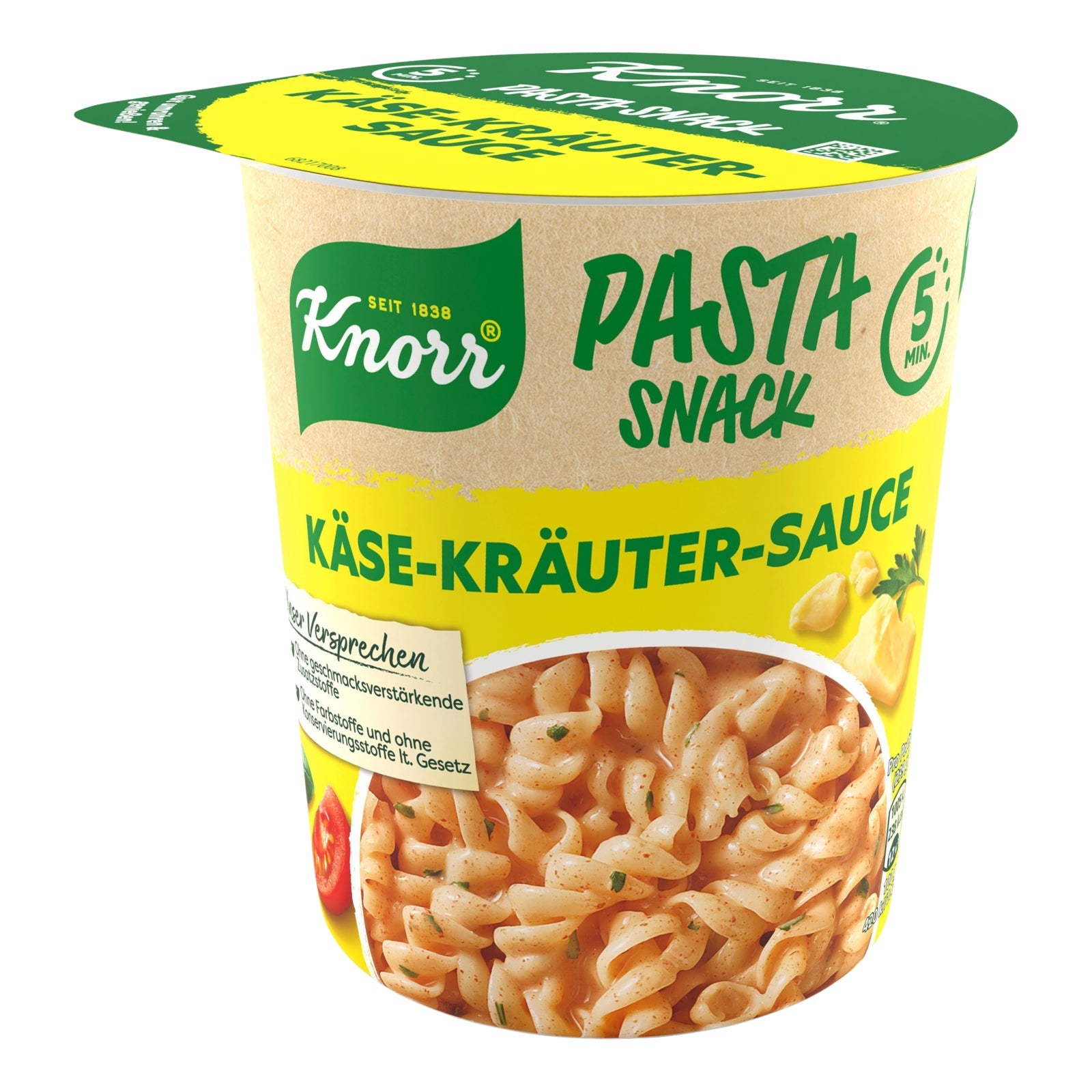 Pasta Snack Käse-Kräuter-Sauce 59g